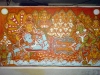 The Making of a Mural: Anantasayanam - After green comes blue..