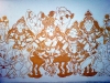 Shri Ramachandra Pattaabhishekham - Yellow continues, the image begins to take form...