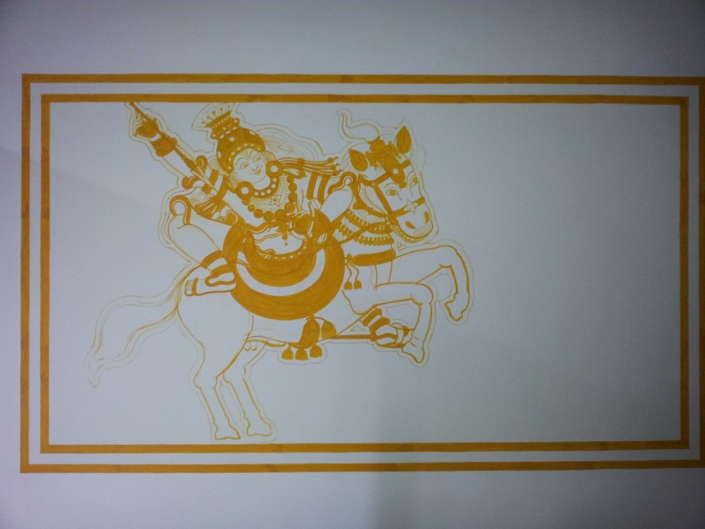 Naveen at Work: Vetta Sastav, Mahaganapathi Vattom Temple, Sultan Bathery, Wynad.