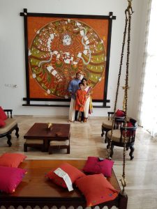 Nataraja: at the residence of Smita & Anand Menon in Bangalore