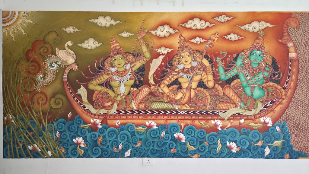 Krishna, Radha, Rasakreeda