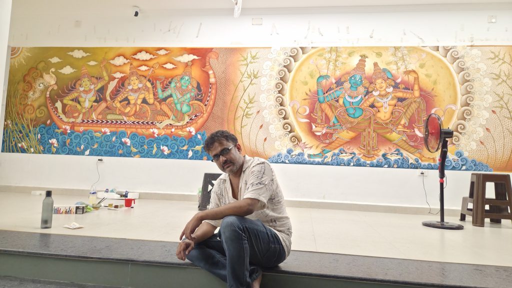 Krishna, Radha, Rasakreeda